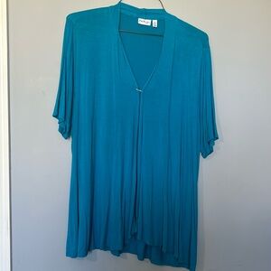 Women’s Kim Roger’s cardigan style shirt size 1x VGUC